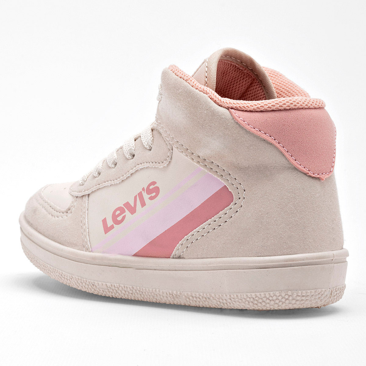 Tenis urbanos para niña marca Levi's Beige cod. 128729