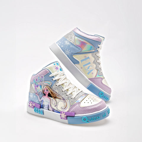Tenis urbano tipo botín de Frozen Clasben para niña