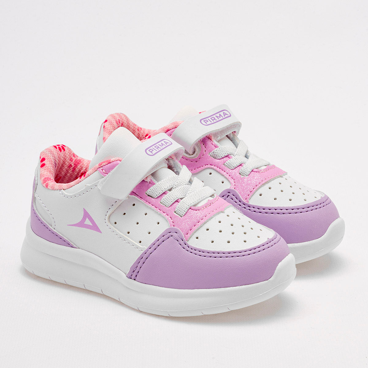 Tenis urbanos para niña bebe marca Pirma Blanco cod. 128764