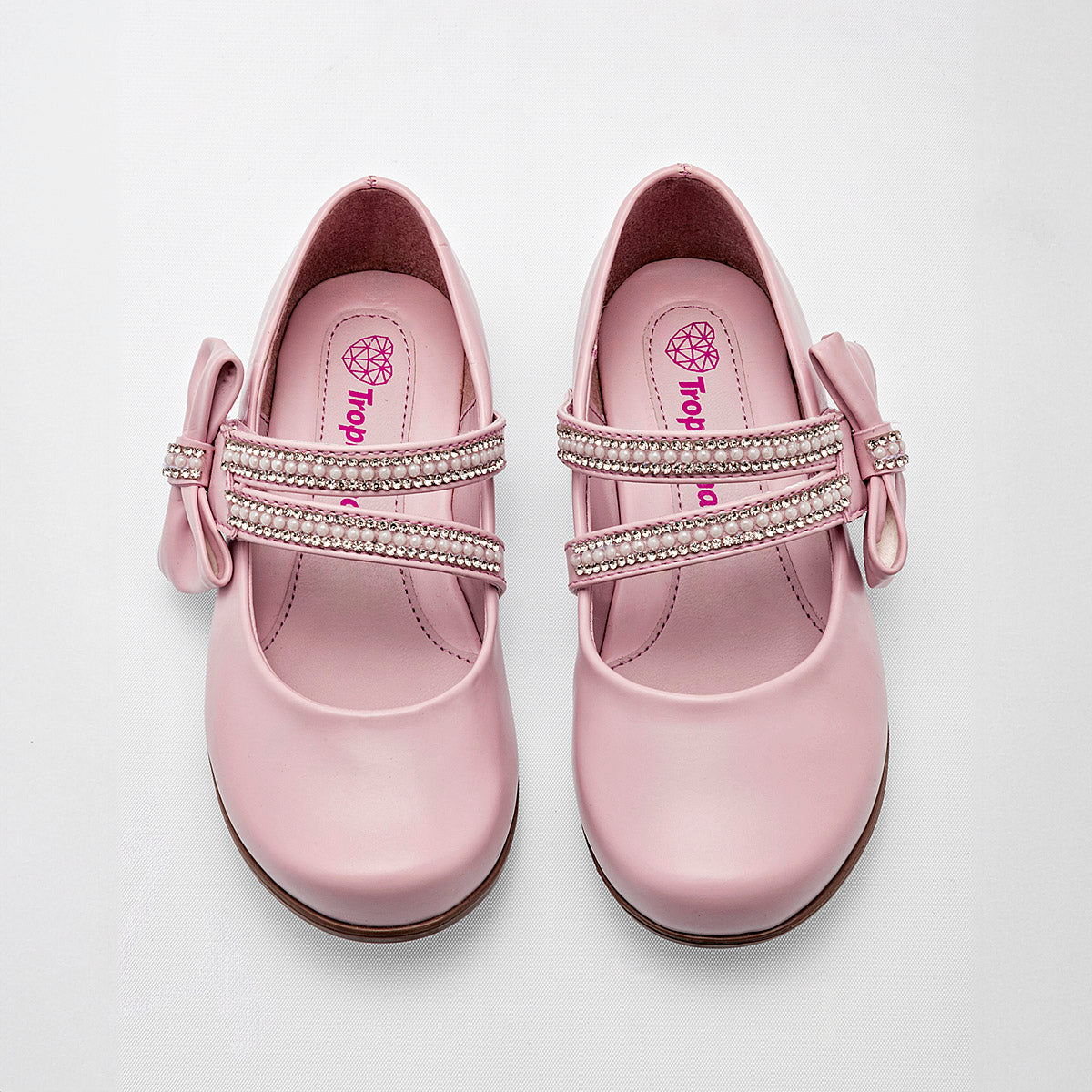 Zapato para graduación para niña marca Tropicana Rosa cod. 128777