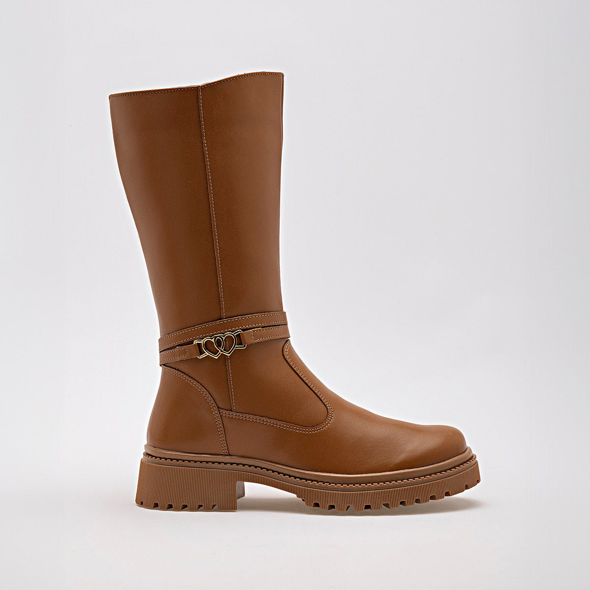 Bota caña larga para niña marca Yuyin Camel cod. 128794