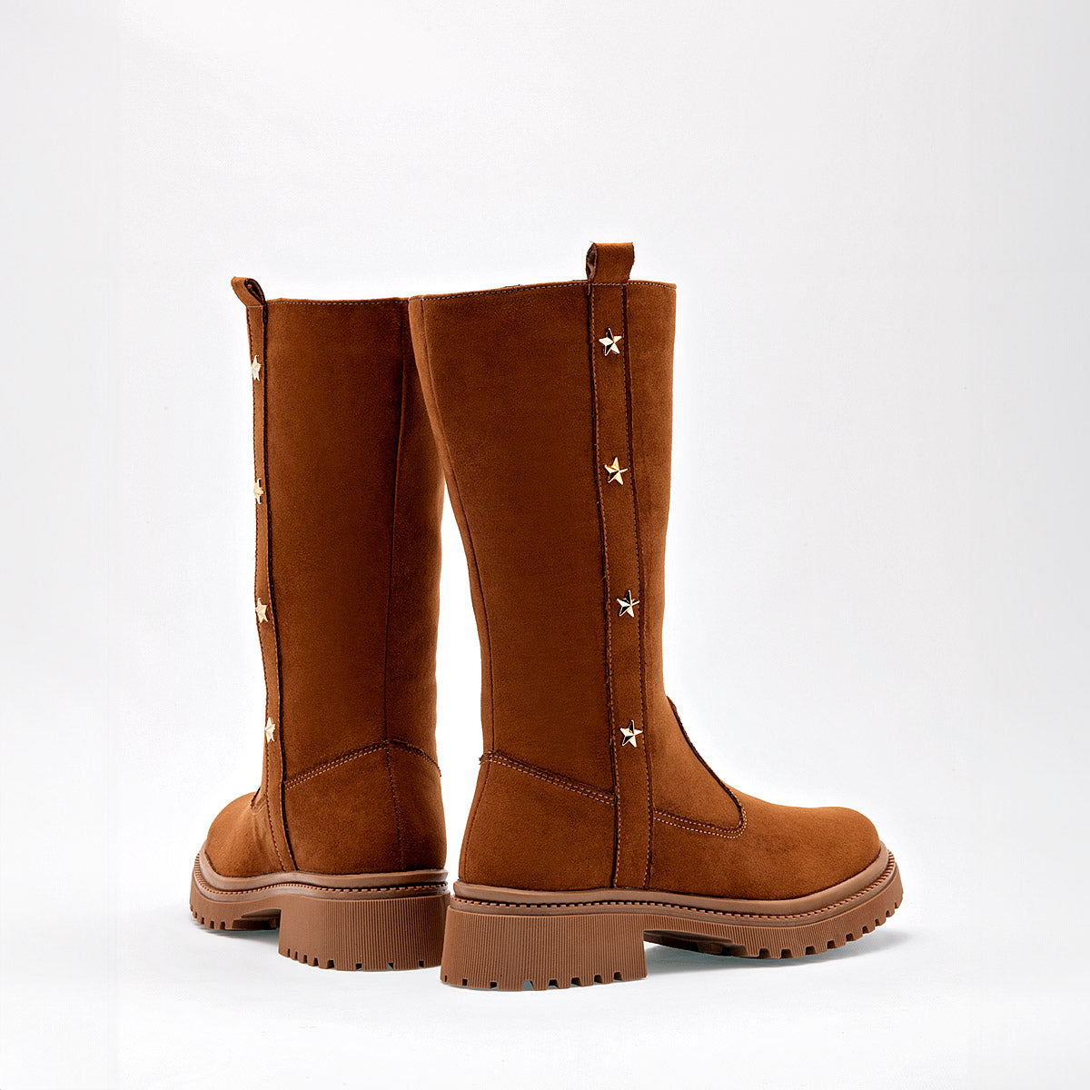 Bota caña larga para niña marca Yuyin Camel cod. 128796