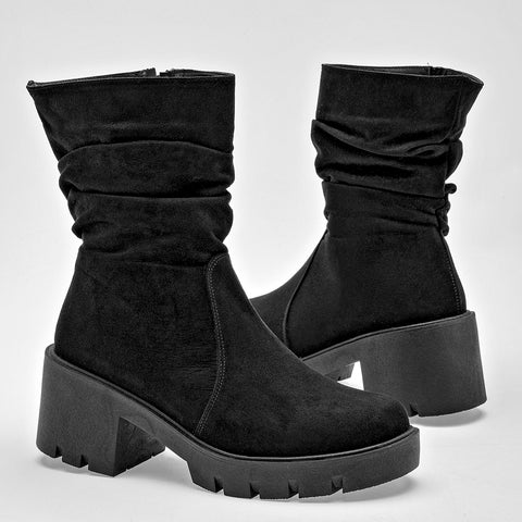 Bota caña corta para mujer marca Been Class Negro cod. 128828