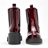 Bota caña corta para mujer marca Been Class Vino cod. 128833