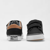 Tenis urbanos para Niño bebé marca Borreguis Negro cod. 128836