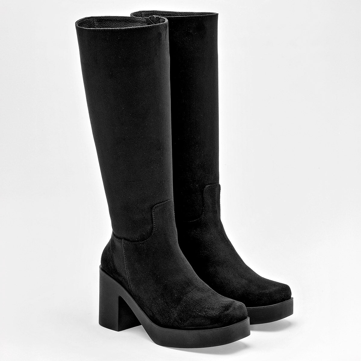 Bota caña larga para mujer marca Catalina Negro cod. 128848