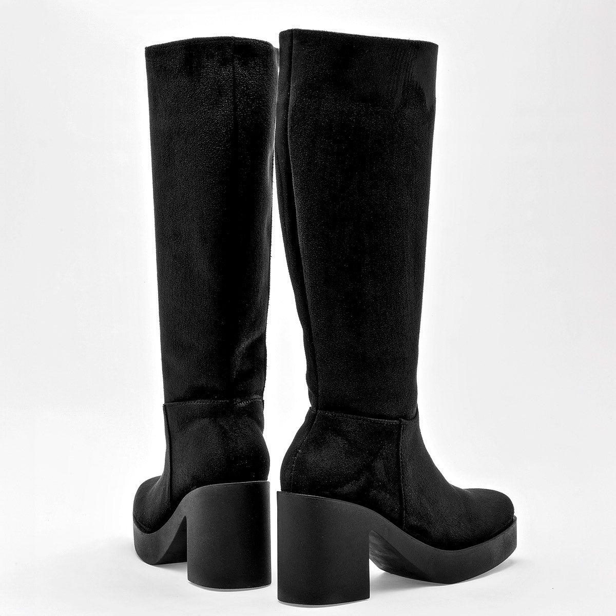 Bota caña larga para mujer marca Catalina Negro cod. 128848