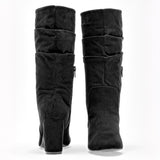 Bota caña larga para mujer marca Catalina Negro cod. 128850