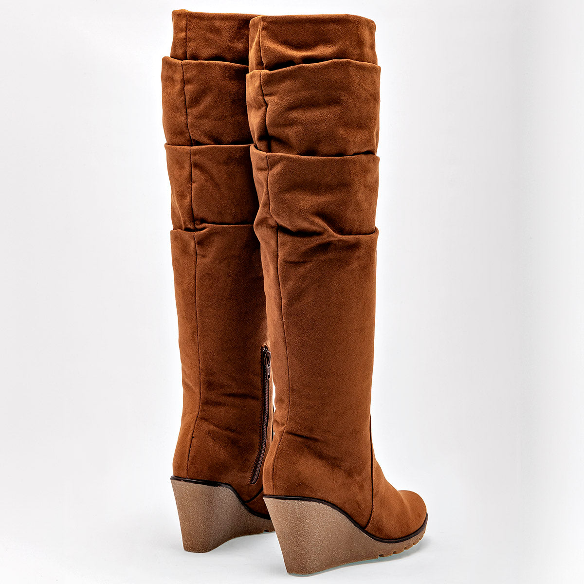 Bota caña larga para mujer marca Catalina Camel cod. 128853