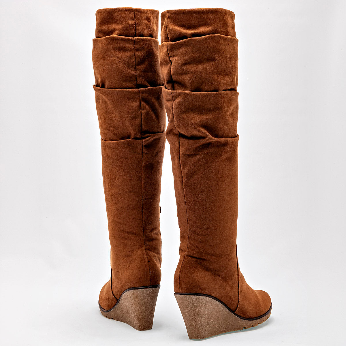 Bota caña larga para mujer marca Catalina Camel cod. 128853