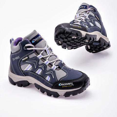 Bota de senderismo para mujer mujer marca Discovery Expedition Azul Marino cod. 128864