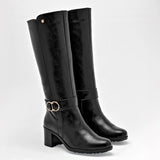 Bota caña larga para mujer marca Etnia Negro cod. 128872