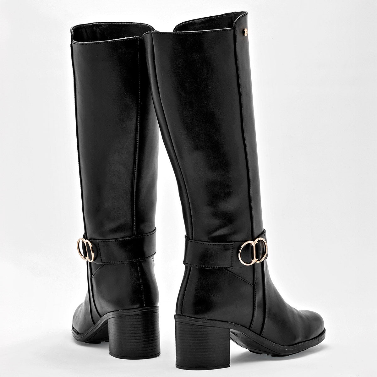 Bota caña larga para mujer marca Etnia Negro cod. 128872