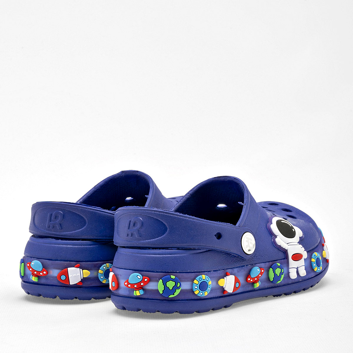 Sandalia con luces para Niño bebé. marca Eva Moda Azul Marino cod. 128873