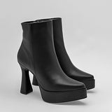 Bota caña corta para mujer marca Hg Negro cod. 128891