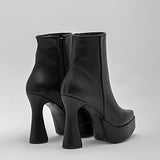 Bota caña corta para mujer marca Hg Negro cod. 128891