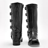 Bota caña larga para mujer marca Moramora Negro cod. 128904