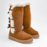 Rojo Cereza Bota para niña