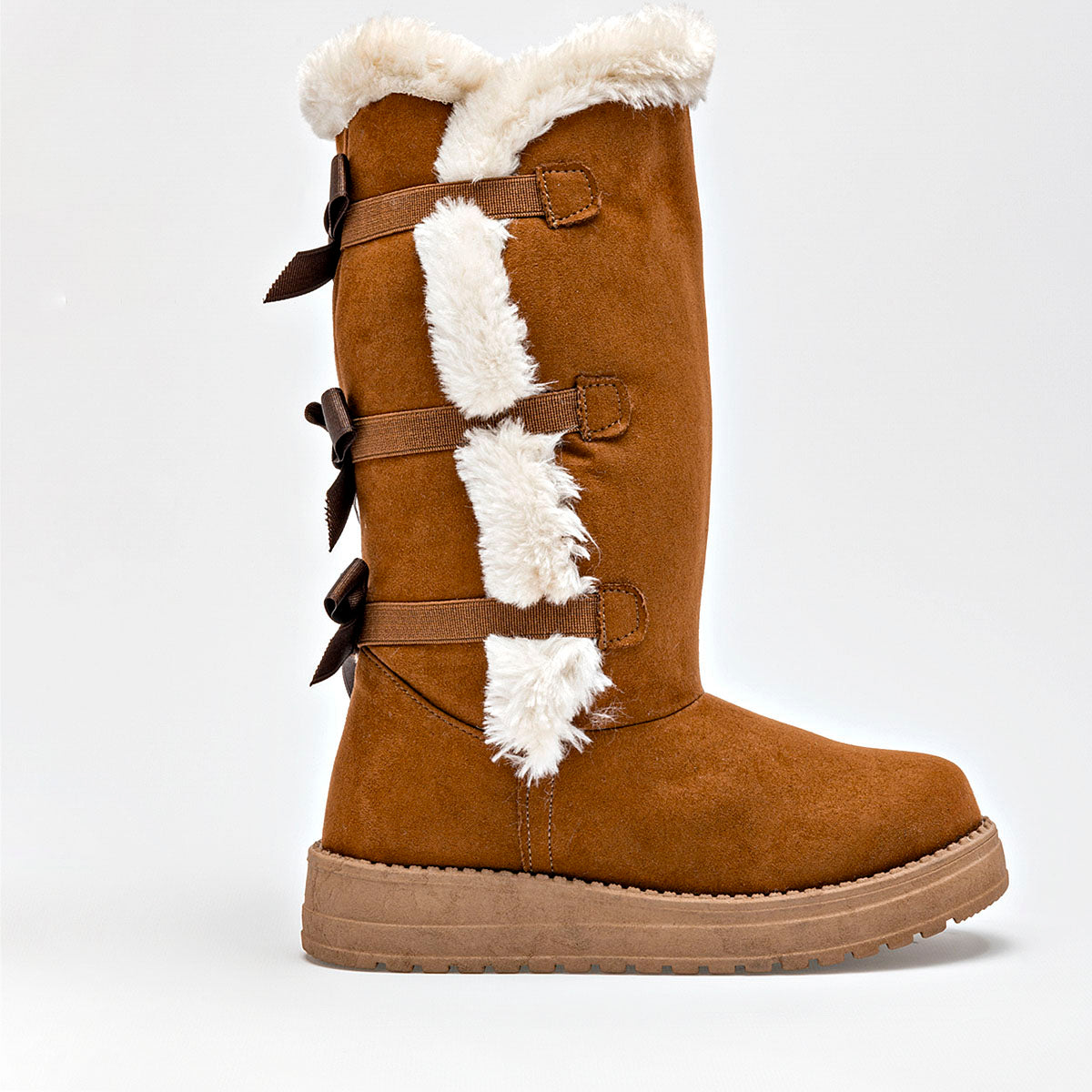 Bota caña corta para Niña Rojo Cereza