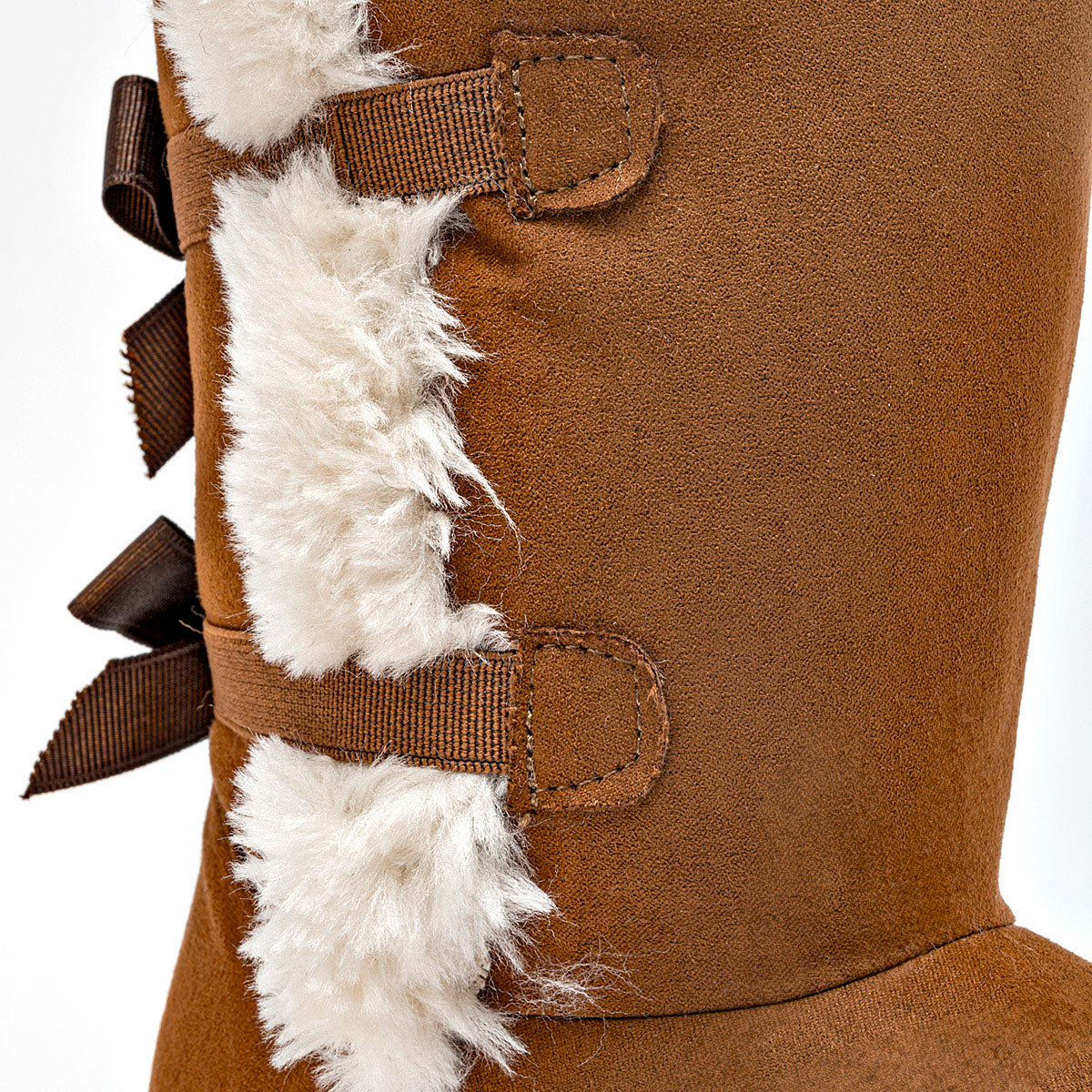 Bota caña corta para Niña Rojo Cereza