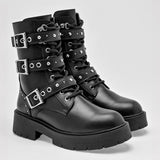 Bota caña corta para mujer marca Seducta Negro cod. 128976