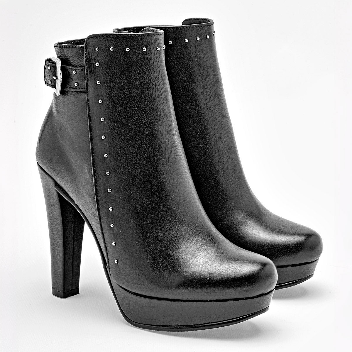 Bota caña corta para mujer marca Seducta Negro cod. 128980