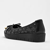 Zapato mocasín para mujer marca Lady One Negro cod. 129061