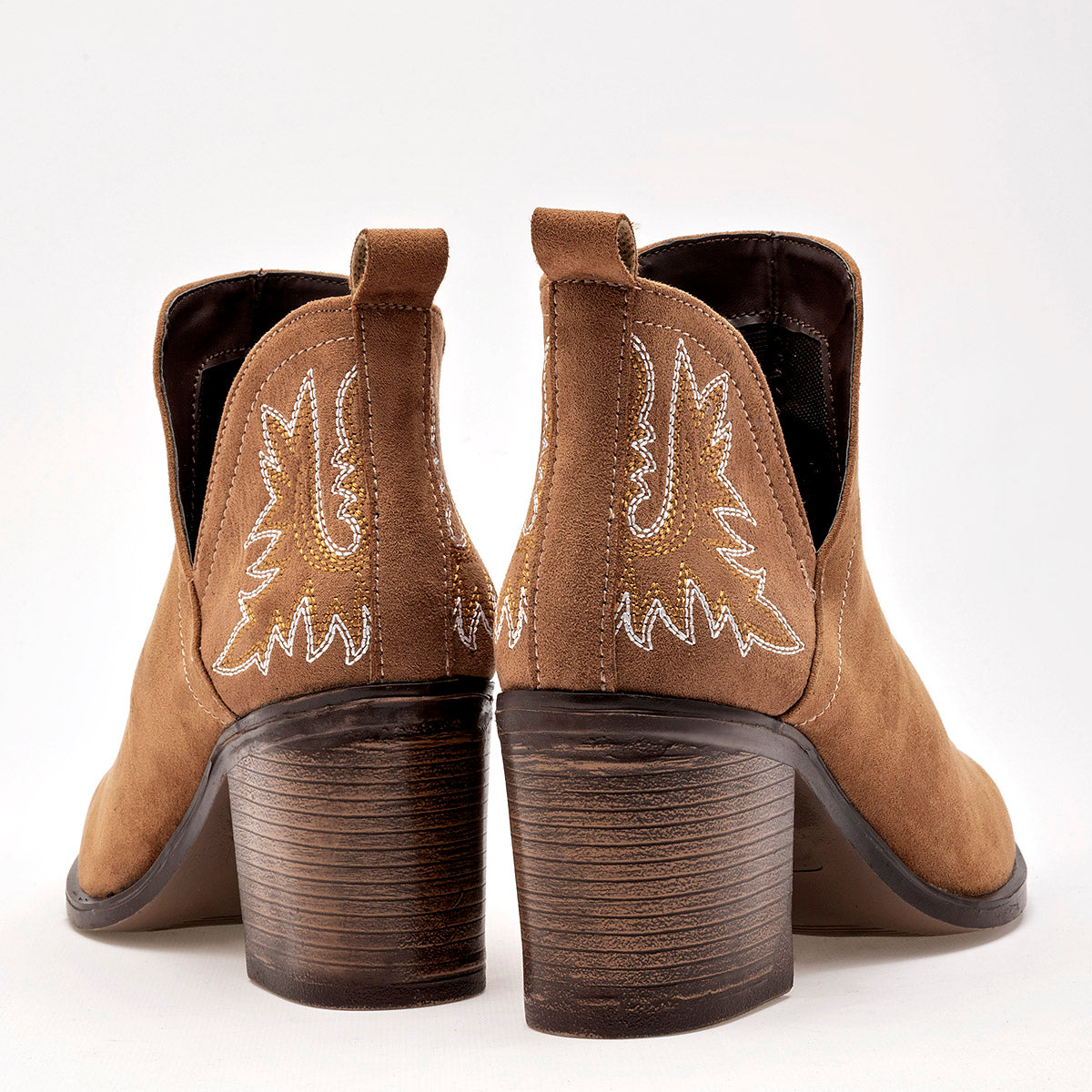 Botín para mujer marca Taguesi Camel cod. 129078