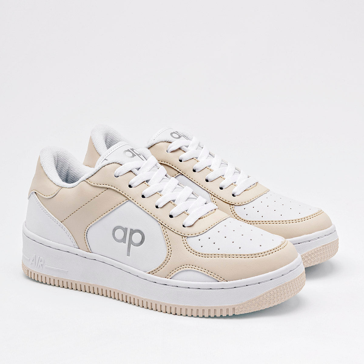 Tenis urbanos para mujer marca Apoort Blanco cod. 129097