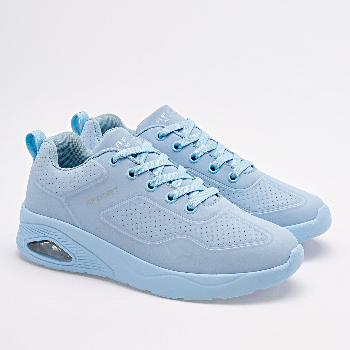 Tenis urbanos para mujer marca Apoort Azul cod. 129098