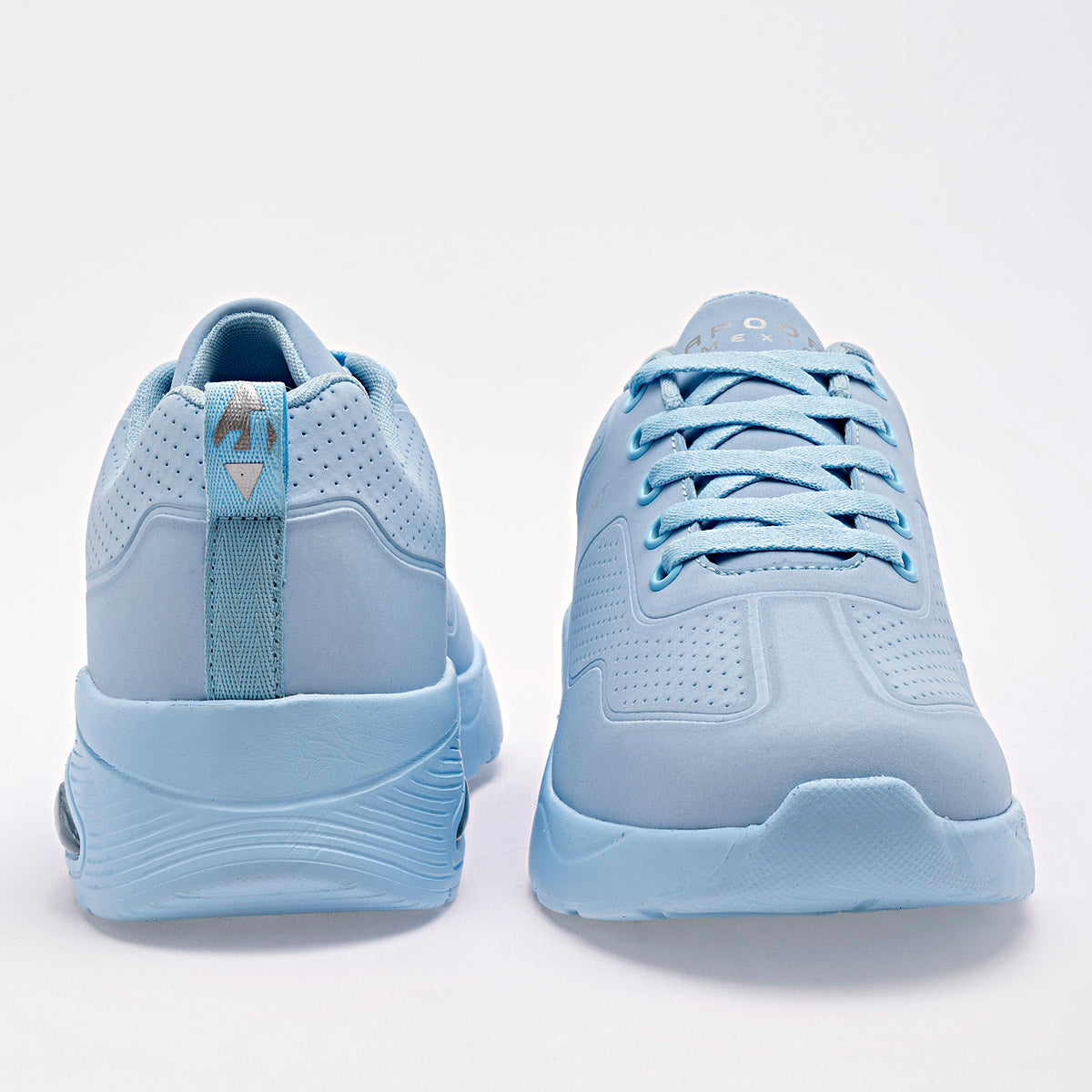 Tenis urbanos para mujer marca Apoort Azul cod. 129098