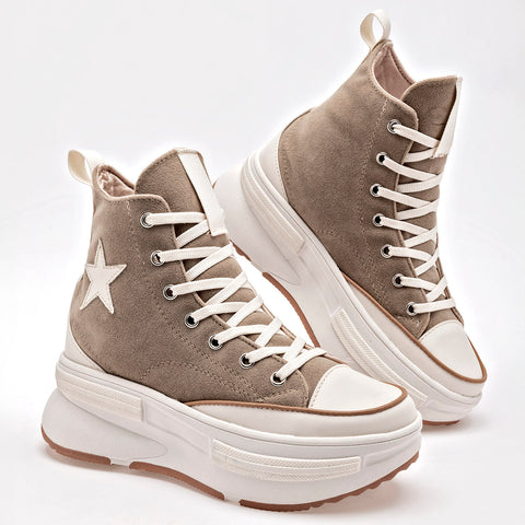 Tenis urbano tipo Botín chunky Been Class para mujer