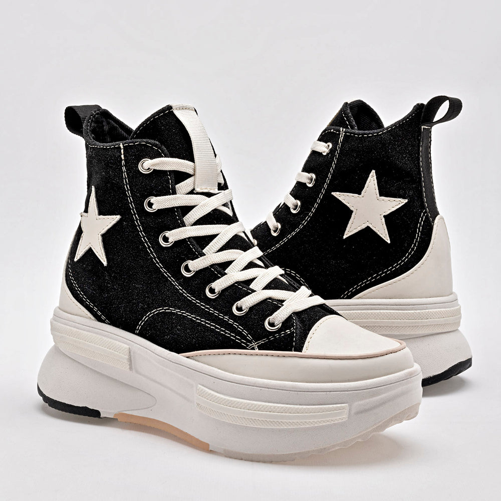 Pakar.com | Tienda online | Calzado Escolar | Tenis urbano tipo Botín suela chunky Been Class para mujer | Regreso a clases | Vacaciones de Verano