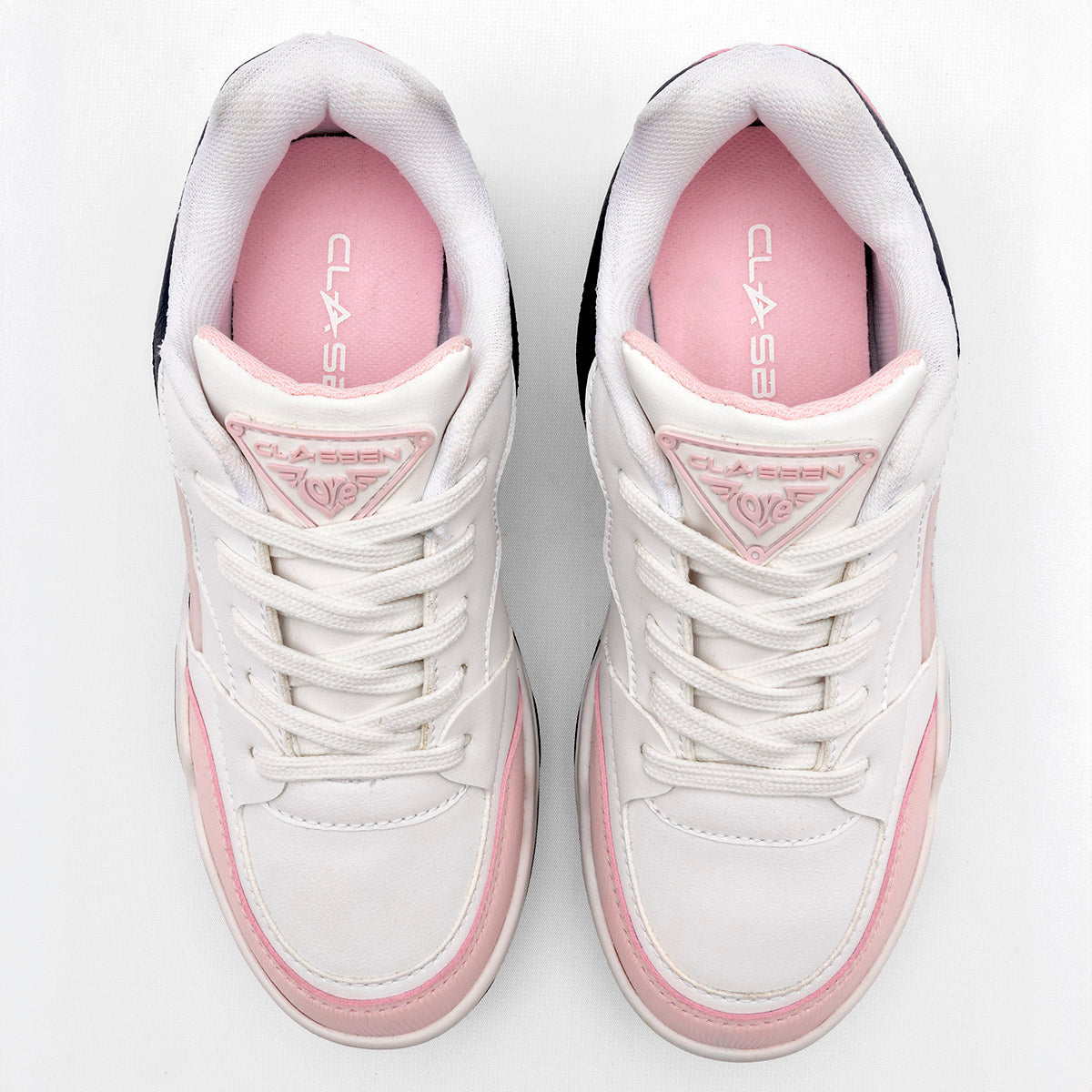 Tenis urbano para mujer marca Clasben Blanco cod. 129131