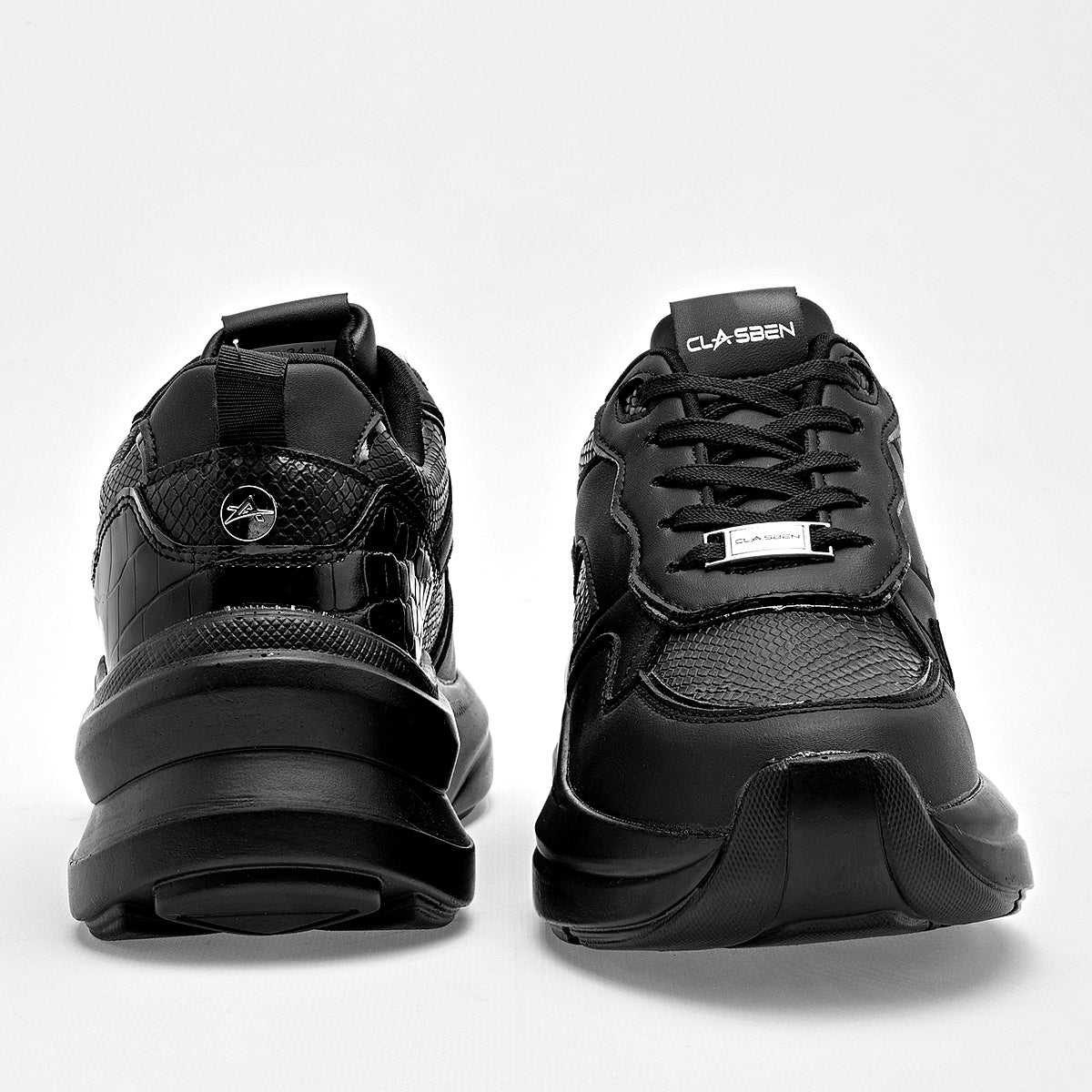 Tenis urbano para mujer marca Clasben Negro cod. 129135