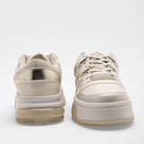 Tenis urbano para mujer marca Clasben Beige cod. 129138