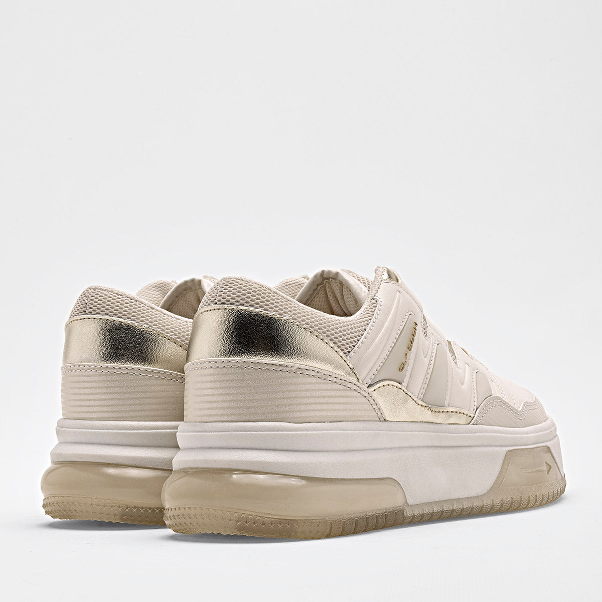 Tenis urbano para mujer marca Clasben Beige cod. 129138