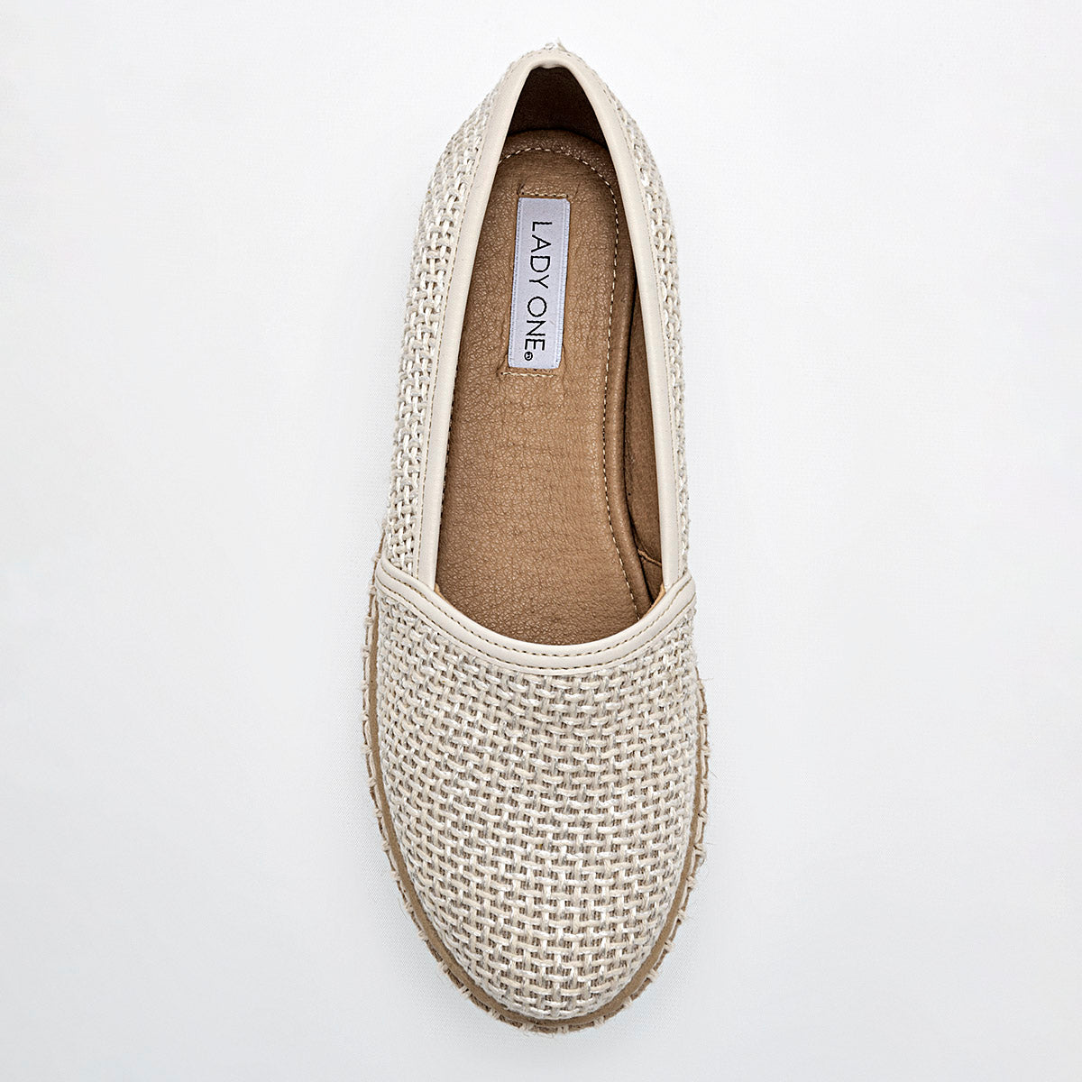 Slip-on para mujer marca Lady One Beige cod. 129180