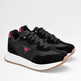 Tenis urbano para mujer marca Moramora Negro cod. 129212