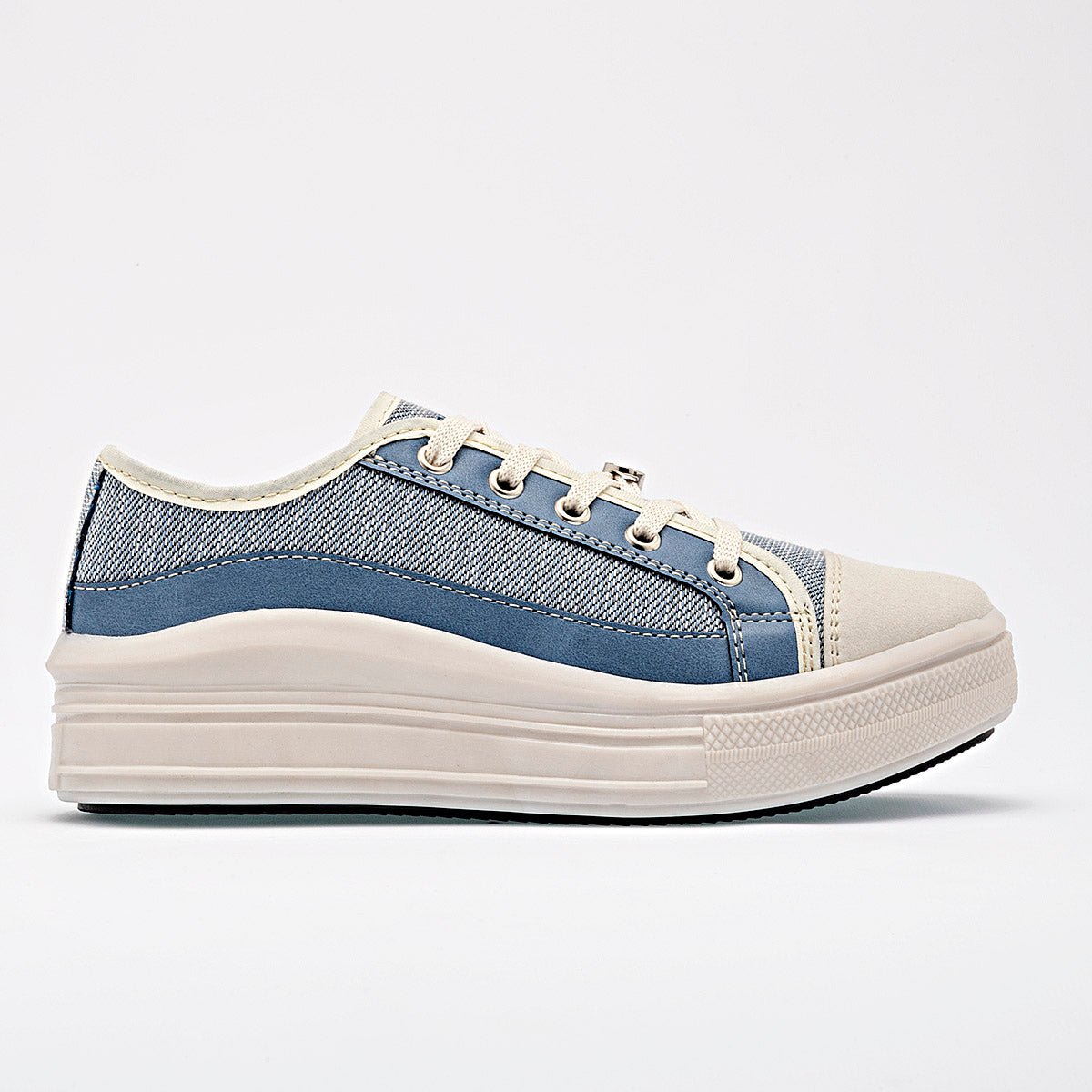 Tenis urbano para mujer marca Moramora Azul cod. 129232