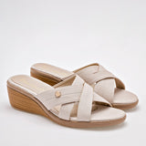 Sandalia para mujer marca Paulie Beige cod. 129245