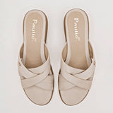 Sandalia para mujer marca Paulie Beige cod. 129245