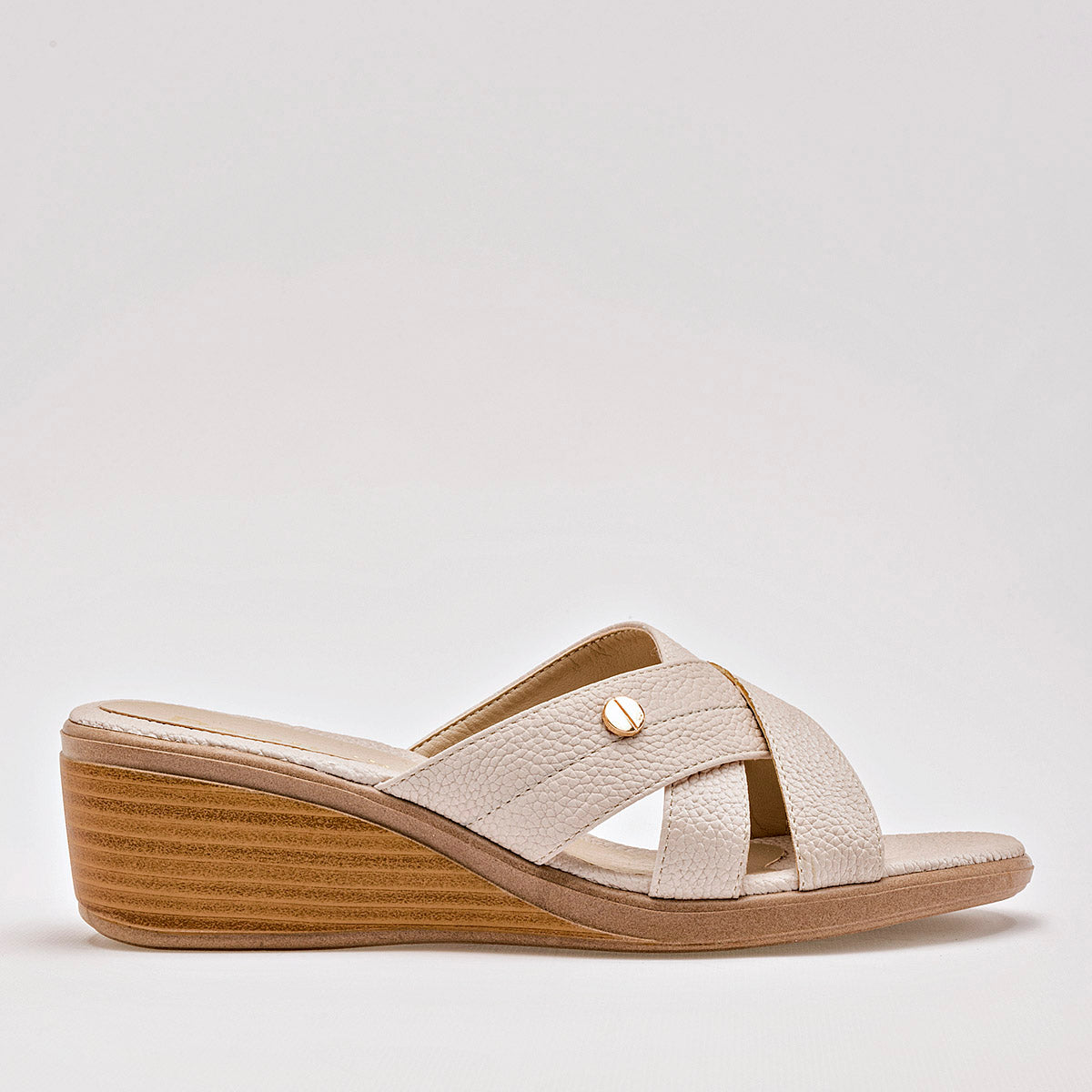 Sandalia para mujer marca Paulie Beige cod. 129245