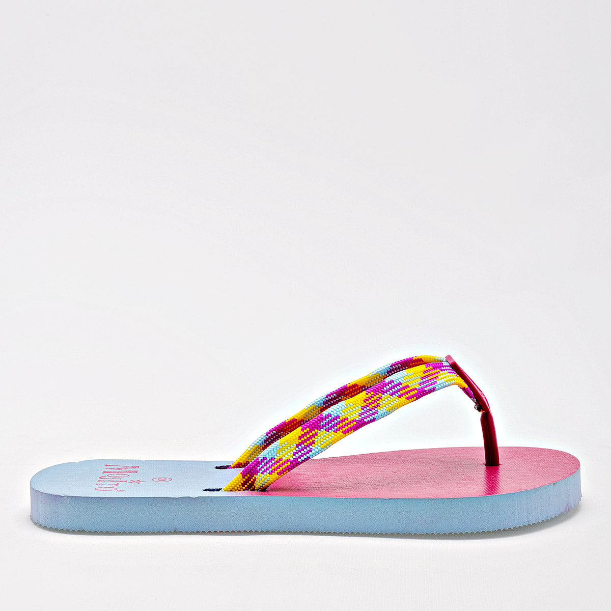 Sandalia flip flop para mujer marca Sideletas Multicolor cod. 129259