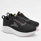 Tenis urbanos para mujer marca Pirma Negro cod. 129297