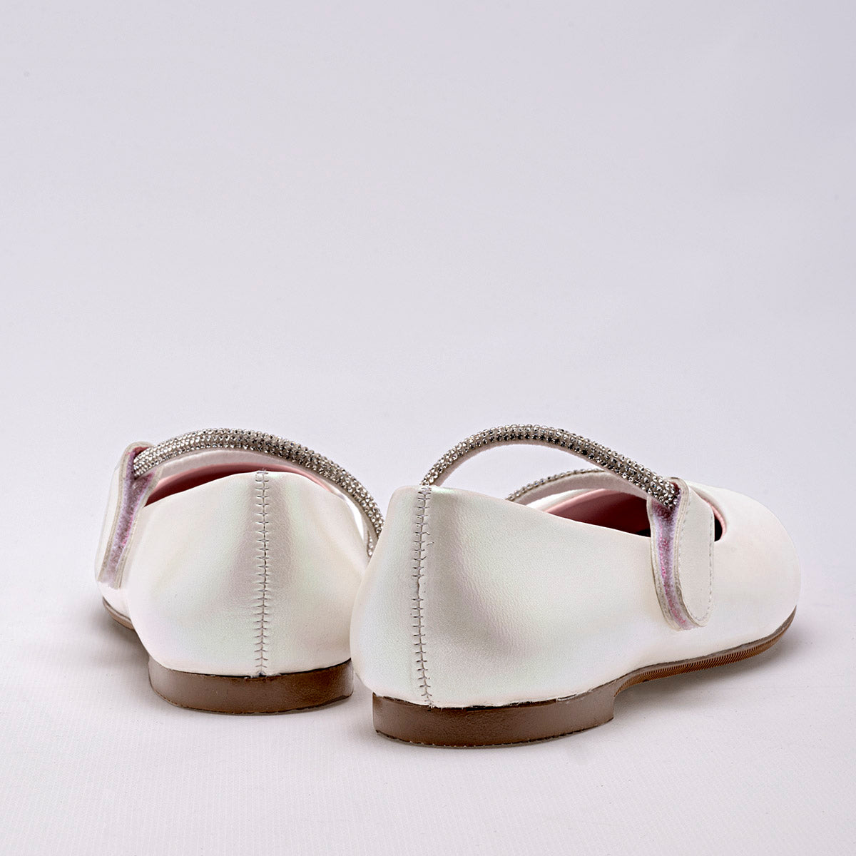 Zapato para graduación para niña marca Tropicana Blanco cod. 129299