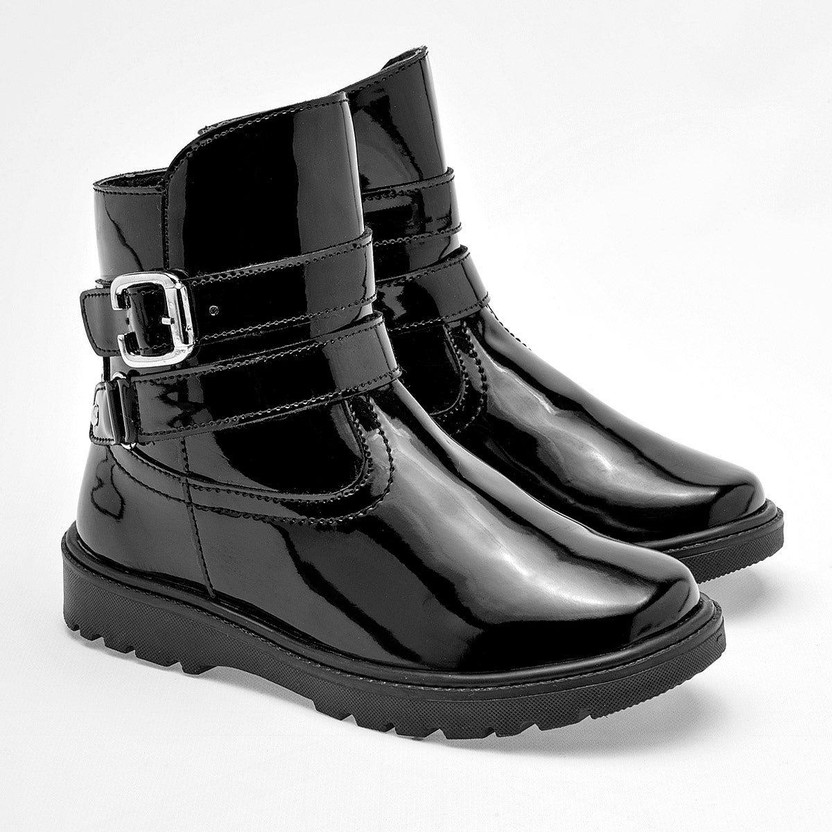 Bota caña corta para niña marca Yondeer Negro cod. 129301