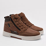 Tenis urbano para hombre marca Clasben Camel cod. 129347