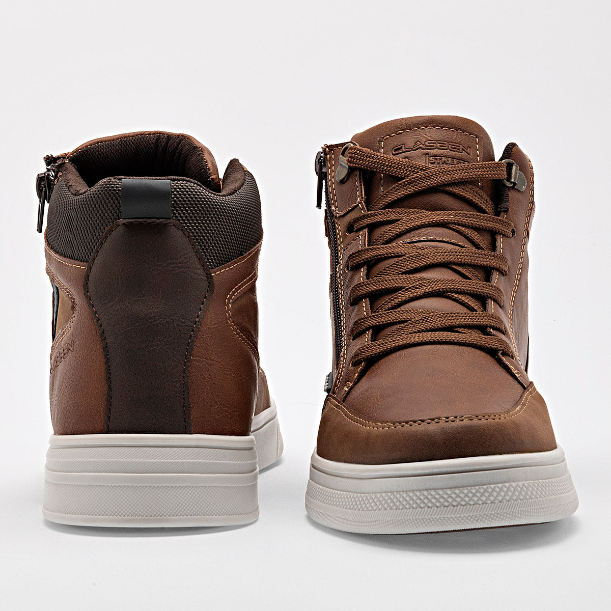 Tenis urbano para hombre marca Clasben Camel cod. 129347