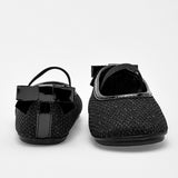 Zapato casual para niña bebé marca Ensueño Negro cod. 129356